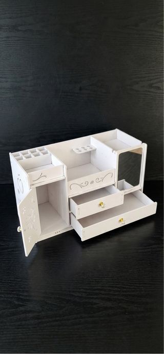 Organizzatore Trucchi Bianco