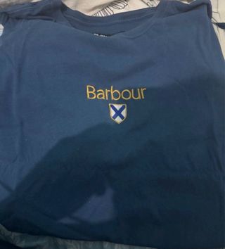 Camiseta Barbour Azul Talla M
