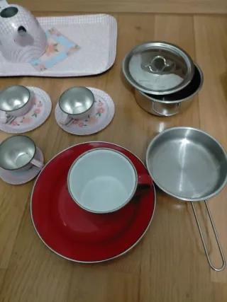 Juego de cocina: Frigorífico, lavadora y café