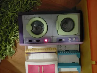 Juego de cocina: Frigorífico, lavadora y café