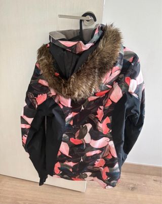 Anorak Roxy Estampado Hojas