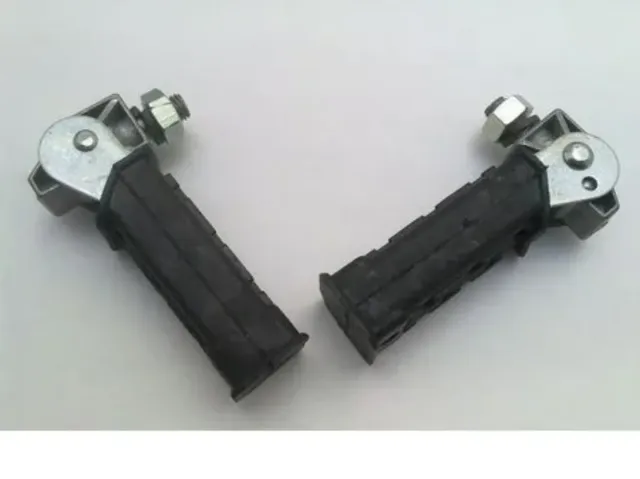 Juego de reposapies para  Derbi antorcha