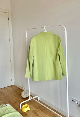 Traje Zara verde manzana  - Blazer + Pantalones