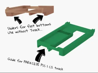 Adaptador Parkside para sierra PHKSA y PSS 1 C2