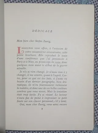 Stefan Zweig Grand Européen - Jules Romains