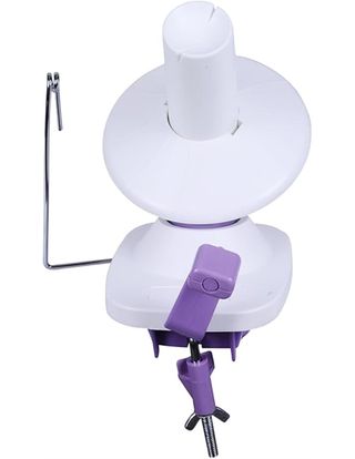 Knit Pro manivela de Punta de Bola, Blanco