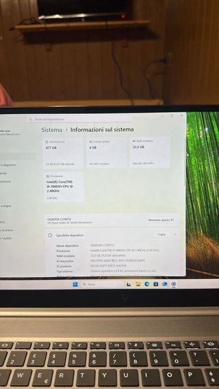 HP Zbook Studio G7 15 i9 2.4GHz SSD 1TB
