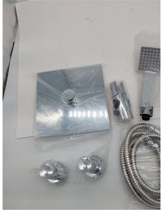 DP GRIFERIA Set de Ducha Cuadrado Modelo RY-S002,