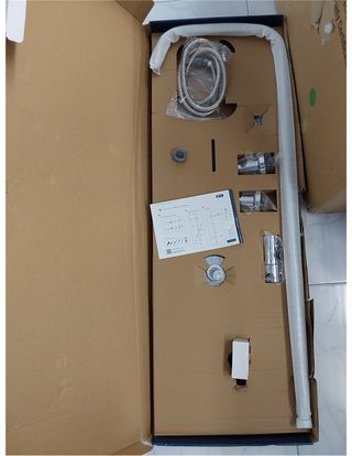 DP GRIFERIA Set de Ducha Cuadrado Modelo RY-S002,