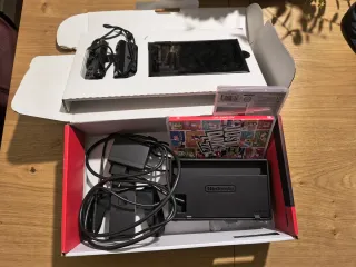 Nintendo Switch Negra y Roja