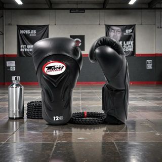 Guantes Boxeo Twins Special Negros