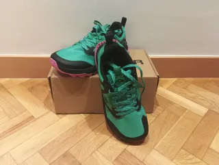 Zapatillas Hobbibear Verdes y Rosas