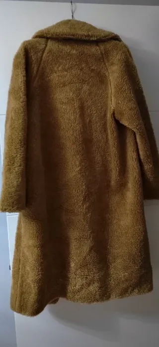 Abrigo largo borreguito