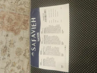 Tappeto corridoio Safavieh 76x183cm Beige/Marrone