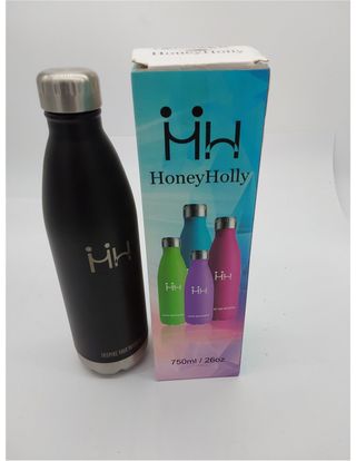 HoneyHolly Botella agua Acero Inoxidable, Botella