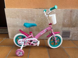 Bicicleta Infantil Minnie Rosa
