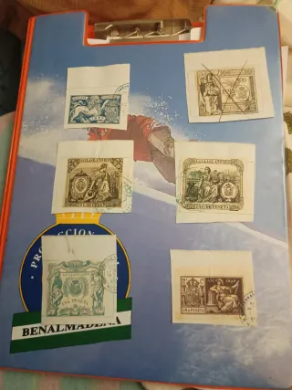 Sellos fiscales españoles antiguos