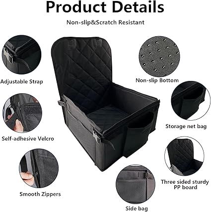 OBAWA Asiento coche para perros extra estable