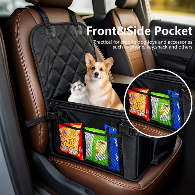 OBAWA Asiento coche para perros extra estable