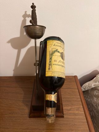 Botella Pedro Domecq Carlos III
