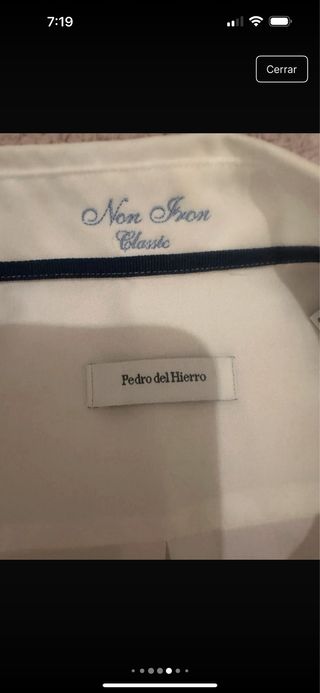 Camisa Pedro del Hierro Blanca
