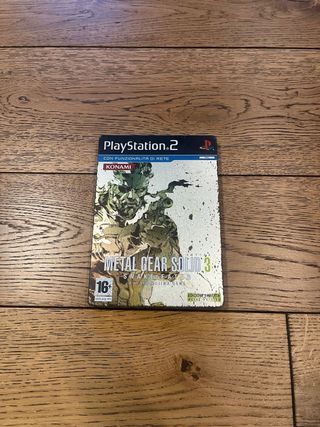 Metal Gear Solid 3: Snake Eater PS2