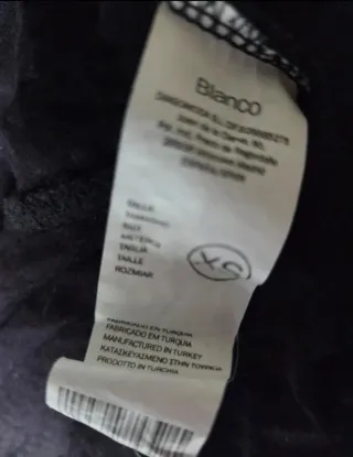 Top fiesta tachuelas Blanco mujer