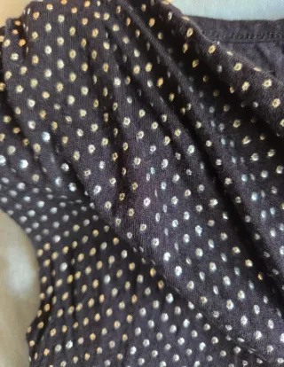 Top fiesta tachuelas Blanco mujer