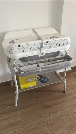 Bañera cambiador bebé