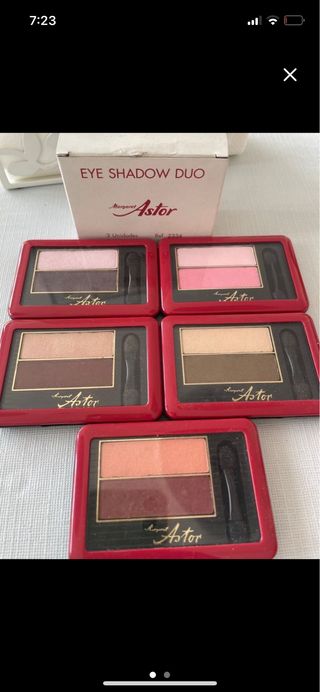 Pack 5 Sombras Margaret Astor + Lápiz Burdeos