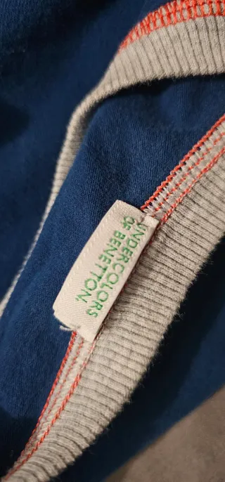 Pigiama bimbo Benetton a quadri