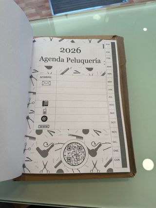 Agenda Peluquería 2026