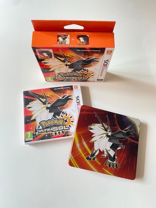 Pokémon Ultrasol 3DS + Steelbook