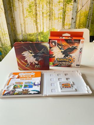 Pokémon Ultrasol 3DS + Steelbook