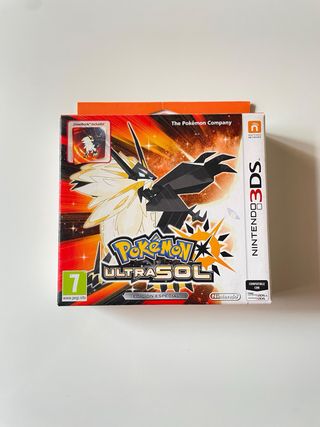 Pokémon Ultrasol 3DS + Steelbook