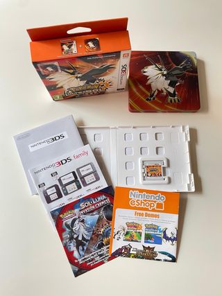 Pokémon Ultrasol 3DS + Steelbook