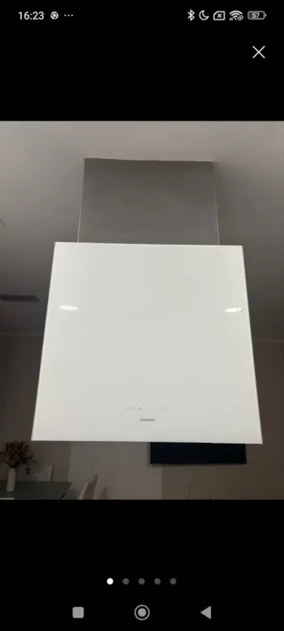 Campana extractora Nodor diseño isla