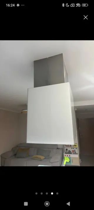 Campana extractora Nodor diseño isla