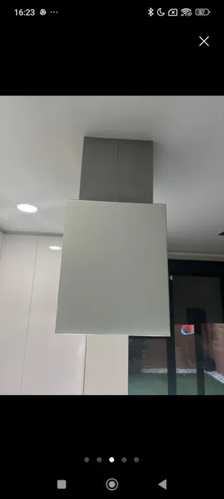 Campana extractora Nodor diseño isla