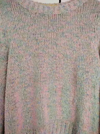 Jersey grueso invierno multicolor