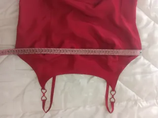 Abito lungo rosso/borgogna elegante