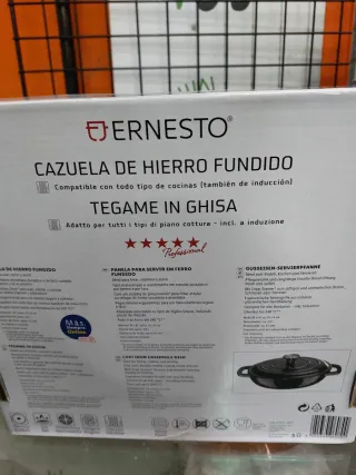 Cazuela Hierro Fundido Ernesto Inducción