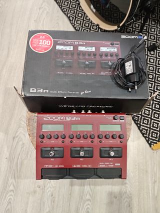 Pedaleira Zoom B3n para Baixo Elétrico