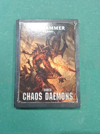 Codex Demonios del Caos Warhammer 40,000