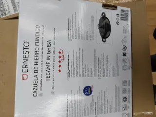 Cazuela ERNESTO Hierro Fundido 2L