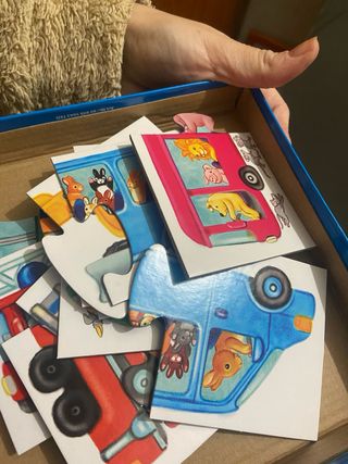 Puzzle Vehículos para bebés