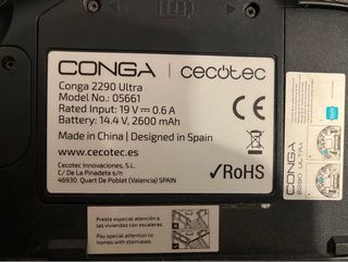 Robot Aspirador Cecotec Conga 2290 Ultra