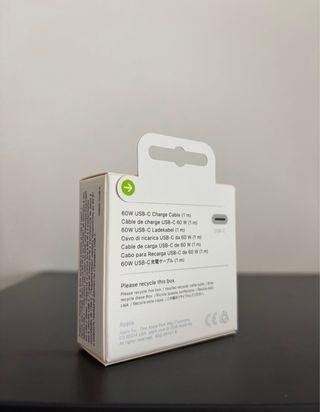 NUOVO Apple Cavo 60W USBC 1M Originale