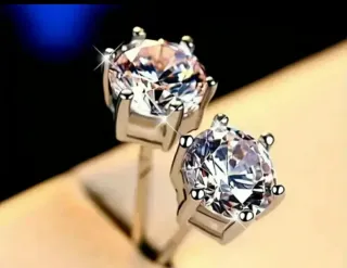 Conjunto Playa: Pendientes y Collar Moissanitas