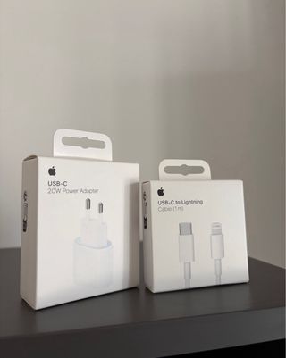 NUOVI Apple Cavo 1M Lightning + Caricatore 20W